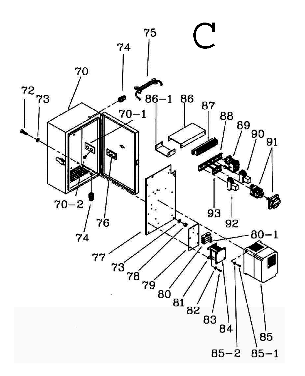 Fig-3 Diagram and Parts List for 354210  Jet Drill Press