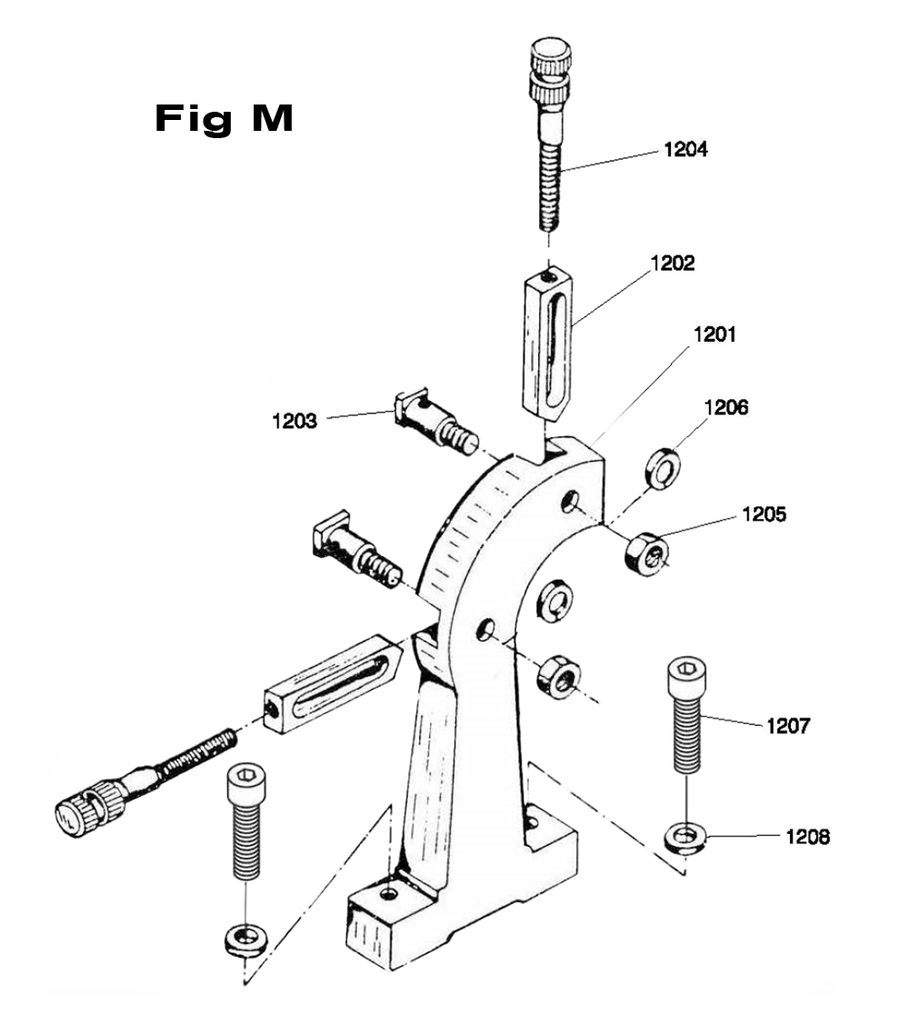 Fig-13 Diagram and Parts List for 321379  Jet Lathe