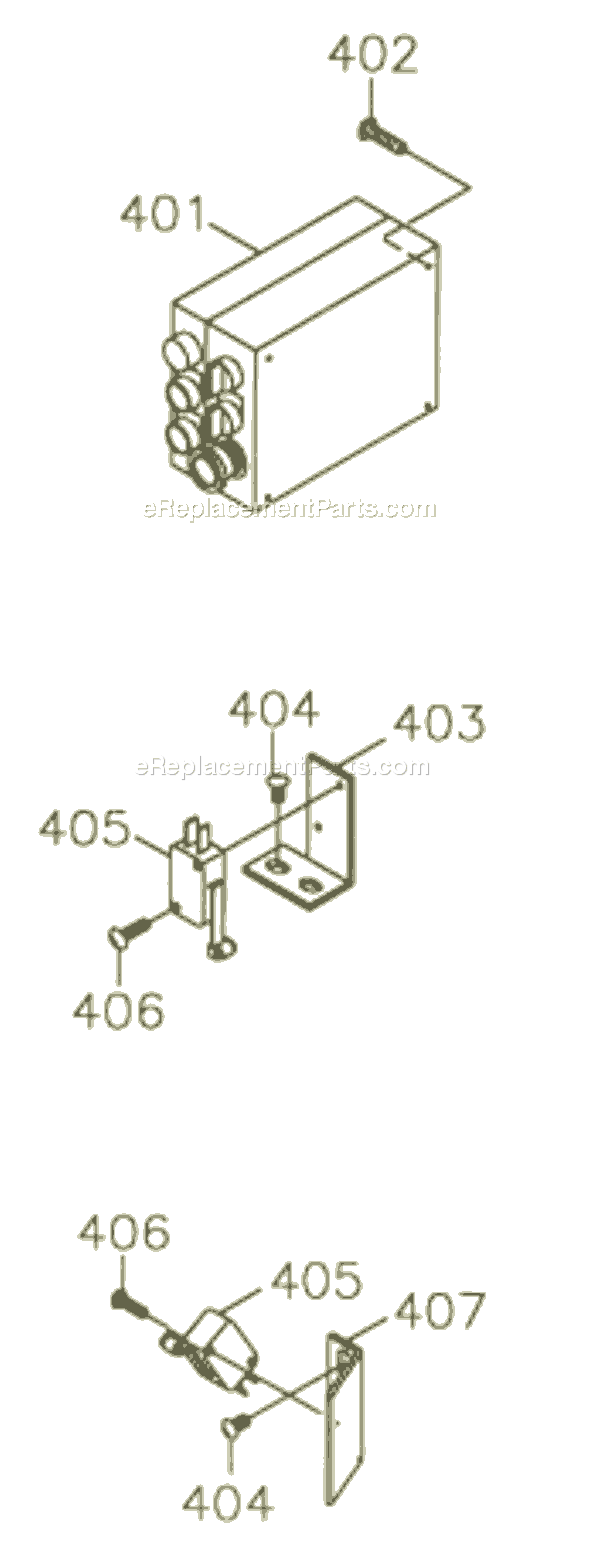 Page D Diagram and Parts List for GHD-20T 354024 Jet Drill Press