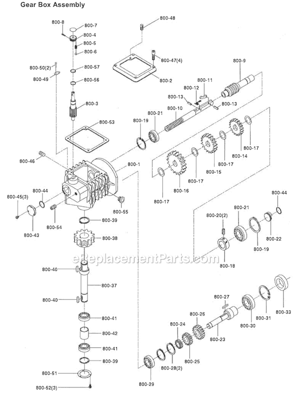 Page C Diagram and Parts List for HBS-814GH 414466 Jet Band Saw