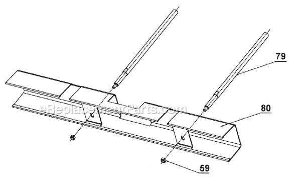 Page D Diagram and Parts List for JBTS-10BT-3 708315BTC Jet Table Saw
