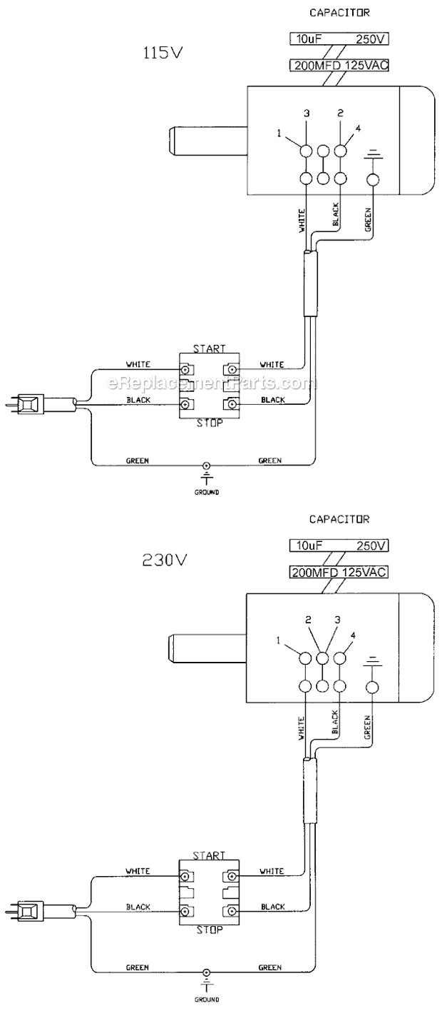 Page C Diagram and Parts List for JDS-12B  Jet Sander Polisher