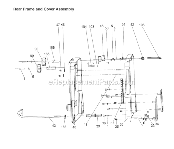 Page Ap Diagram and Parts List for JJP-10BTOS 707410 Jet Planer Jointer