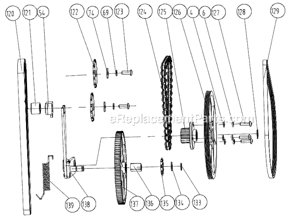 Page D Diagram and Parts List for JJP-8BT 707400 Jet Planer Jointer