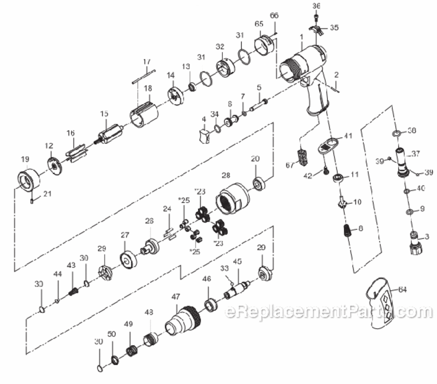 Page A Diagram and Parts List for JSM-8472  Jet Drill