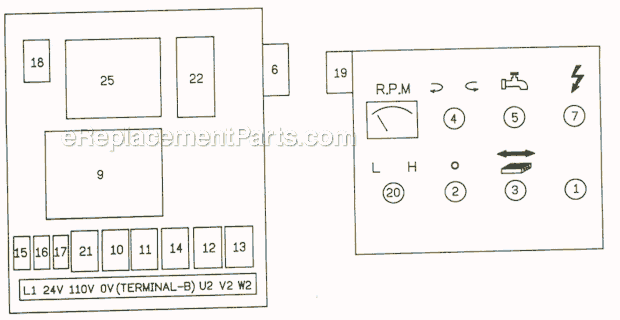 Page F Diagram and Parts List for JTM-1050EVS  Jet Mill