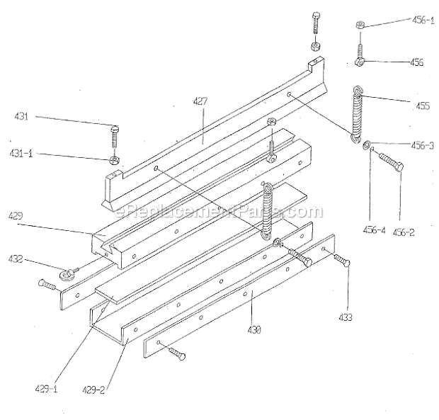 Page C Diagram and Parts List for JWB-37P  Jet Sander Polisher