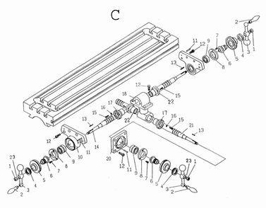 Fig-3 Diagram and Parts List for 690910  Jet Mill