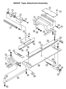 Fig-0 Diagram and Parts List for 892035  Jet Miscellaneous