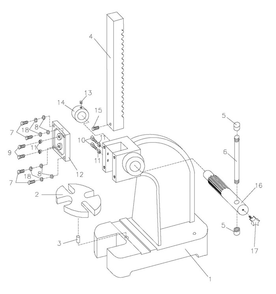 Part Location Diagram of TS-1490051 Jet hex cap screw m8x30