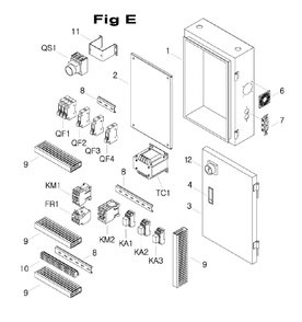 Fig-1 Diagram and Parts List for 698050  Jet Mill