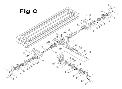 Part Location Diagram of JT9-JTM949EVS-D18 Jet FEED NUT BRACKET