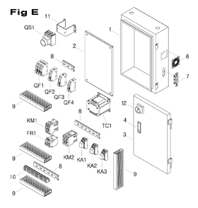 Fig-7 Diagram and Parts List for 698058  Jet Mill