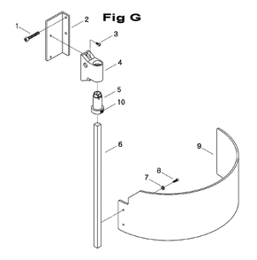 Fig-7 Diagram and Parts List for 698154  Jet Mill