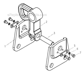 Page B Diagram and Parts List for ET-C Series 5T Jet Hoist & Winch