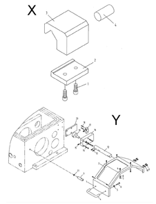 Fig-24 Diagram and Parts List for 321860  Jet Lathe