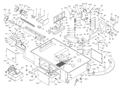 Part Location Diagram of JT9-EHB1018VM-241 Jet ECCENTRIC