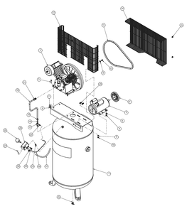 Fig-0 Diagram and Parts List for 506801  Jet Compressor