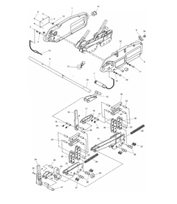 Fig-0 Diagram and Parts List for JG-300 286530 Jet Hand Truck & Dolly