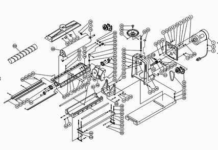 Fig-0 Diagram and Parts List for 659006K  Jet Sander Grinder