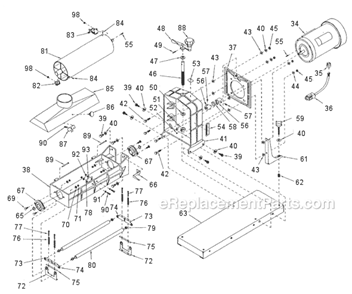 Part Location Diagram of 20-3216 Jet Spring