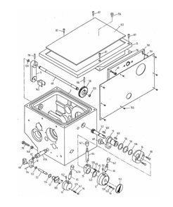 Part Location Diagram of JT9-C0632A-02115A Jet REAR COVER