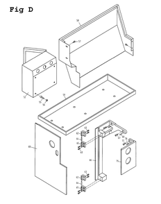 Fig-4 Diagram and Parts List for BDB-1340A 321108 Jet Lathe
