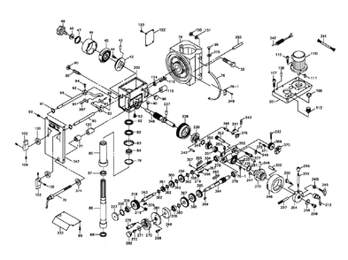 Fig-0 Diagram and Parts List for 354024  Jet Drill Press