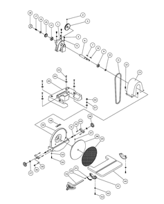 Fig-0 Diagram and Parts List for 414602  Jet Sander Grinder