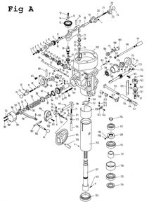Part Location Diagram of LA-121A Jet Bushing