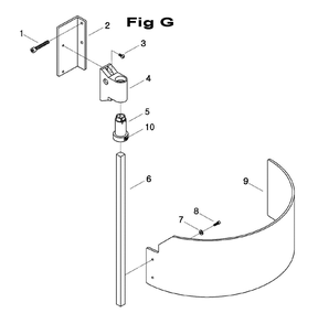Fig-4 Diagram and Parts List for 698064  Jet Mill