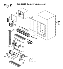 Fig-24 Diagram and Parts List for 311450  Jet Lathe