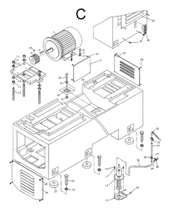 Fig-3 Diagram and Parts List for 320930  Jet Lathe