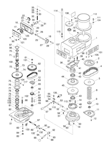 Fig-0 Diagram and Parts List for 698150  Jet Mill