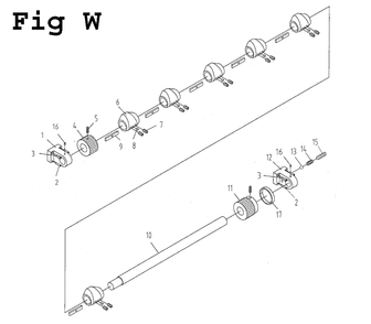 Fig-23 Diagram and Parts List for GH-26120ZH 321892 Jet Lathe
