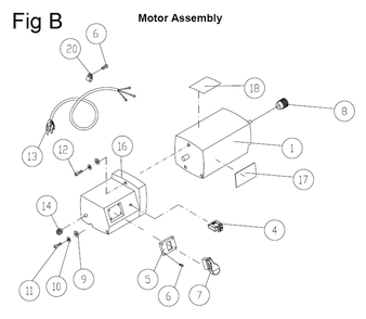 Fig-2 Diagram and Parts List for 722130  Jet Planer Jointer