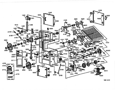 Part Location Diagram of 3111 Wilton Upper Wheel Slider
