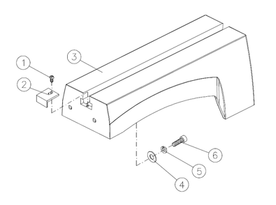 Part Location Diagram of JT9-JWL1221VS-503 Jet EXTENSION BED