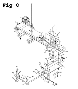 Fig-20 Diagram and Parts List for EGH-1740 892508 Jet Lathe