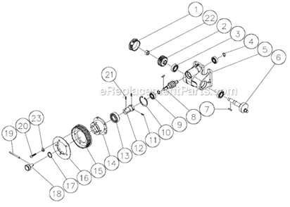 Part Location Diagram of CM9-BB-6001ZZ Jet BALL BEARING