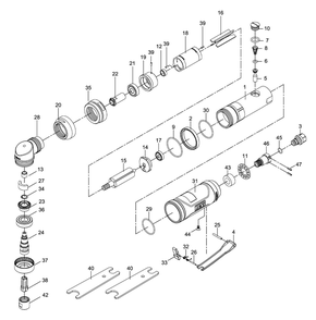 Fig-0 Diagram and Parts List for 505482  Jet Grinder