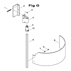 Fig-2 Diagram and Parts List for 698067  Jet Mill