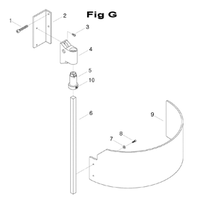 Fig-4 Diagram and Parts List for 690025  Jet Mill