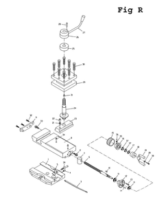 Fig-18 Diagram and Parts List for GH-1640ZX 321439 Jet Lathe