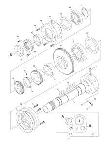Fig-0 Diagram and Parts List for E-1236VS 892317 Jet Lathe