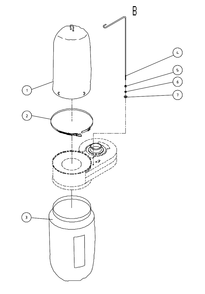 Fig-2 Diagram and Parts List for 708642CK  Jet Dust Collector
