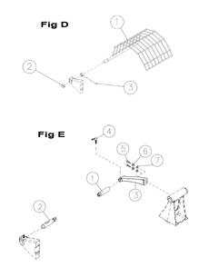 Part Location Diagram of JWL1840EVS-403 Jet Comparator bracket