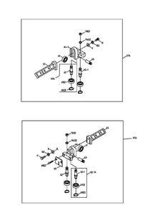 Part Location Diagram of JT9-HVBS56M-054G Jet PIVOT BRACKET