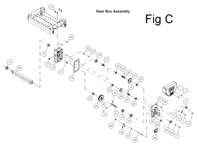 Fig-3 Diagram and Parts List for 722155  Jet Planer Jointer