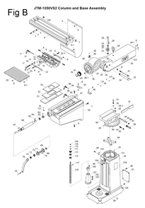 Part Location Diagram of JT9-JTM1050EVS2-18 Jet PIN